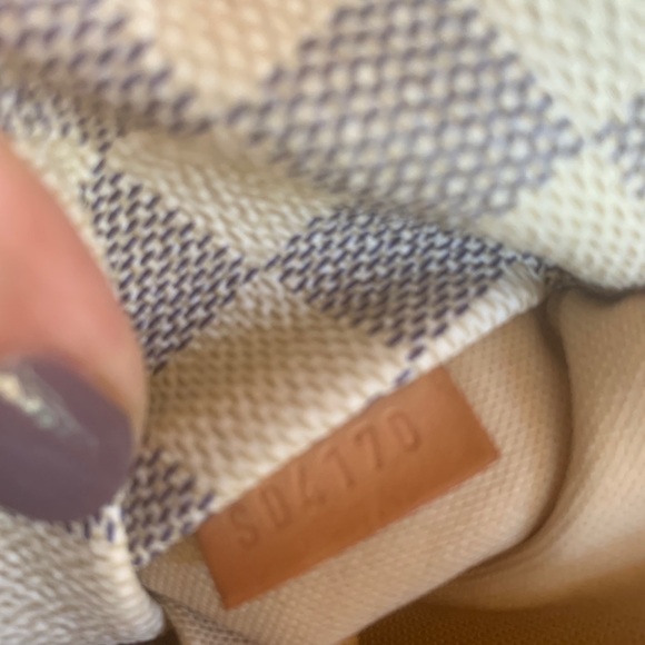 PM Damier Azur shoulder bag Loius Vitton-authentic - Picture 5 of 6